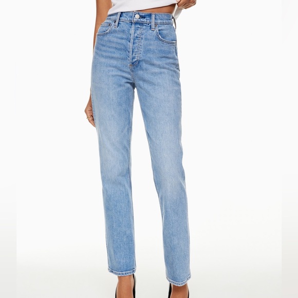 Denim Forum Denim - Denim Forum “Arlo High Rise Straight” Jeans